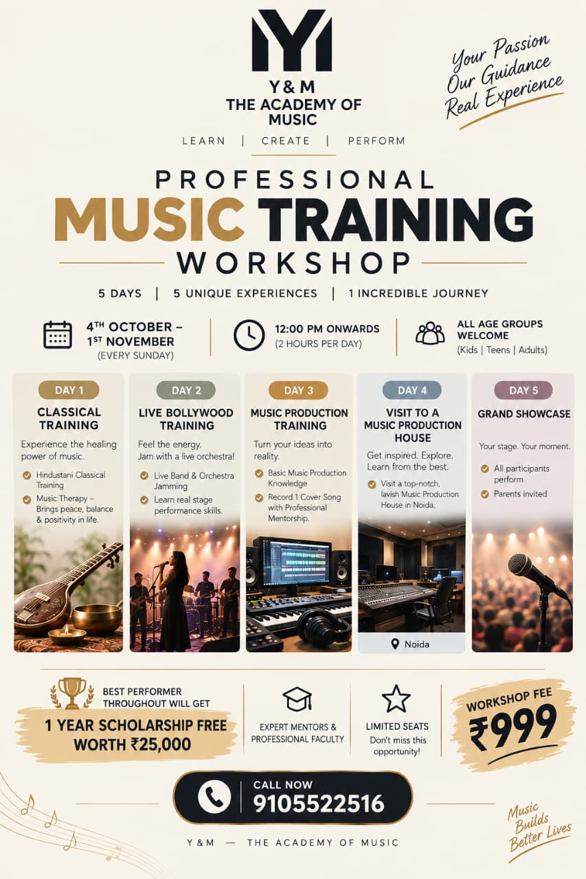 best music academy in vaishali